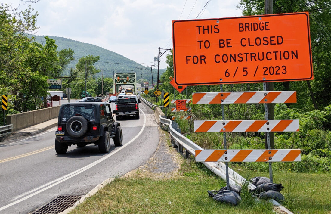 Detours coming for vehicles and bicycles during Flemington bridge